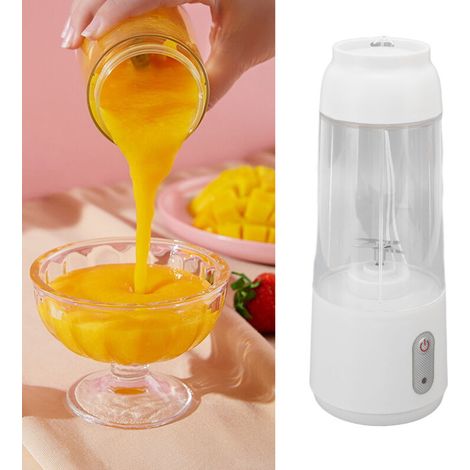 Centrifugeur Electrique Portable 300ML Batterie 1200mAh USB Operation Simple Blanc (1/5)