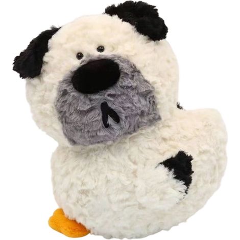 Peluche Chien 12 Pouces - Peluche Douce en Peluche - Décoration Chambre Anniversaire Cadeau Thème Chien - Noir (1/5)