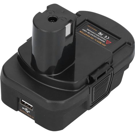 Adaptateur convertisseur DM18RL pour batterie au lithium 20 V Milwaukee DCB200 DCB203 DCB205 DCB206 M18 (1/5)