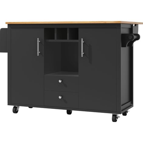 CAIziÎlot de cuisine/buffet 120 x 73 (45) x 92 cm (1/5)