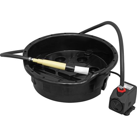 Sealey SM220 Portable Parts Washer Bucket with Brush 14L