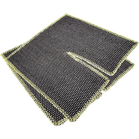 2 Tapis de Soudure pour Plombiers - Pad de Brasage à Enroulement, Ignifuge, Isolation Thermique, 25x25cm Chaque (1/4)