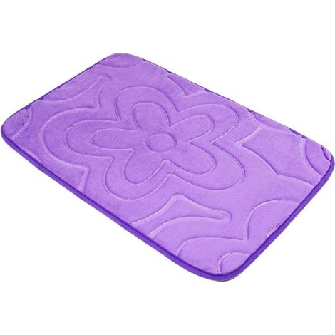 Tapis de sol 3D antidérapant pour cuisine et salle de bain, tapis absorbant imperméable, motif A05, surface douce, évacue l’eau, idéal pour intérieur, usage quotidien, format adaptable. (1/5)