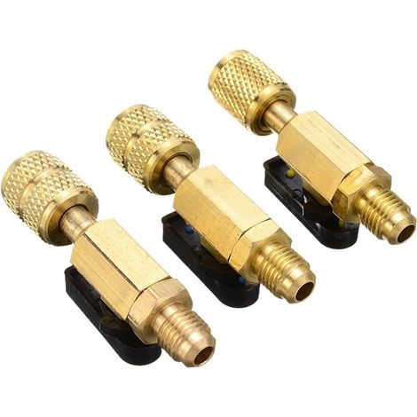 Vanne à bille, 3 pièces/ensemble laiton R410A (1/5)