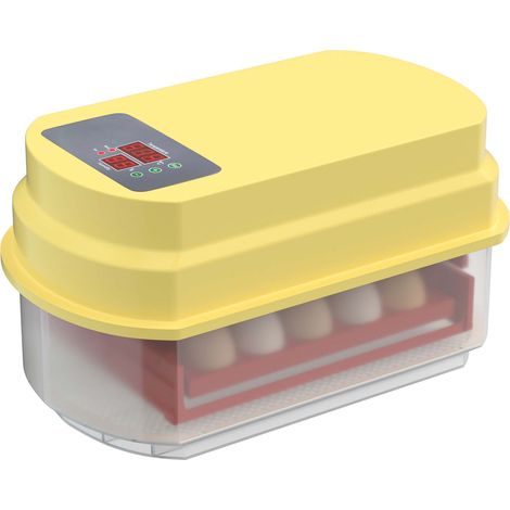 Wiltec Incubatrice automatica per 15 uova, con regolazione temperatura e umidità, Covatrice