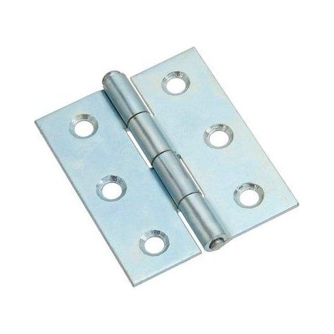 CERNIERA PESANTE 840 VALTOCE - ACCIAIO ZINCATO PERNO SFILABILE MM  45X35X1,2- 24 pezzi