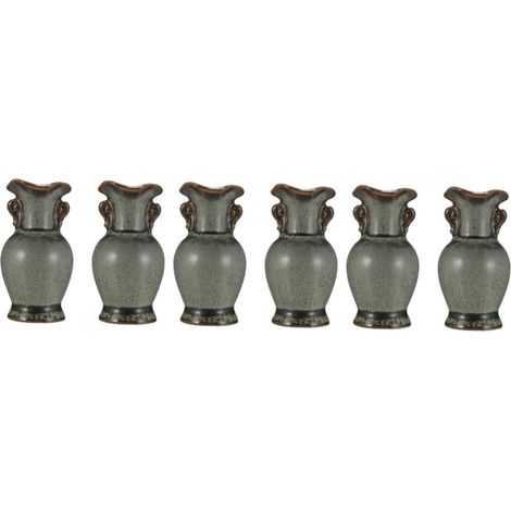 6pièces Vase Décoratif pour Fleurs Lot de Vases Vintage pour Décoration De Bureau Maison pour Tulipes Et Fleurs Séchées (1/5)