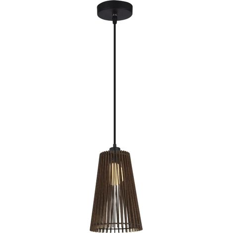 Colgante modelo Mon acabado madera oscura 44 cm(alto)20 cm(ancho)20 cm(largo) (1/3)
