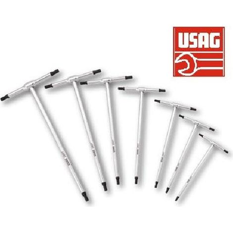Serie set kit chiavi a T esagonali Usag 280 T/SE7 professionali
