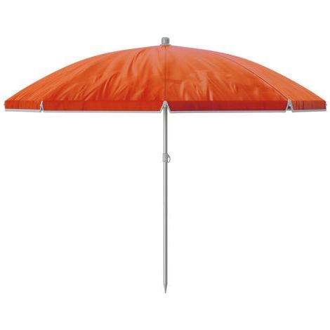 Ombrellone da spiaggia - MARBUENO - 220 cm - struttura in acciaio - multicolore - copertura inclusa