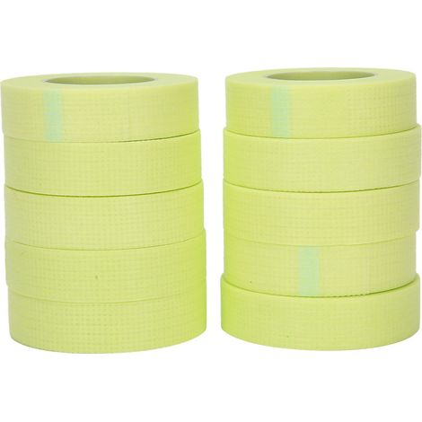 Ruban isolant pour extensions de cils, respirant, confortable, hypoallergénique, lot de 10 pièces, vert. (1/5)