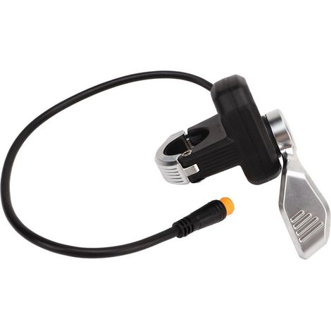 Accélérateur à pouce pour vélo électrique, installation rapide, accélérateur gauche pour scooter électrique avec prise étanche (1/5)