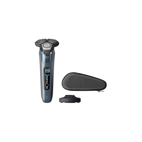 Philips SHAVER Series 8000 S8692/35 Rasoio Elettrico Wet e Dry Blu (1/4)
