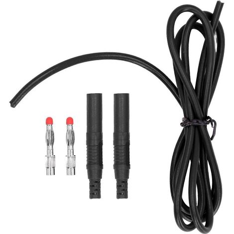 Jeu de cordons de test à fiches bananes, classe de protection pour soudeuse, multimètre électrique J.70020 4 mmBla