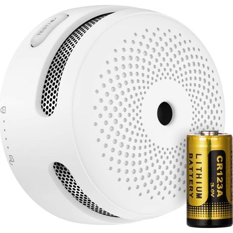 Détecteur de Fumée Interconnecté par Radio, XS01-WR, Lot de 1 Portée de Transmission Supérieure à 250 m, Série Link+, Conforme à la Norme EN14604 (1/5)