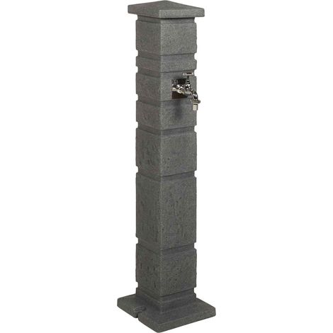 Garden Tanker Anthracite 26 x 26 x 101 cm PE vidaXL