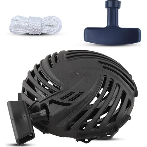 593959 Recoil Pull Starter Assembly for Briggs & S 591139 590588 595355 593961 08P502 093J02 09P602 09P702 450E 500E 550E 140cc Engine for Troy Bilt TB554 TB115 TB110 TB200 Lawn Mower (1/5)