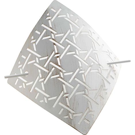 Embrasse de Rideau Broche "Bobix" 16cm Blanc & Or (1/3)