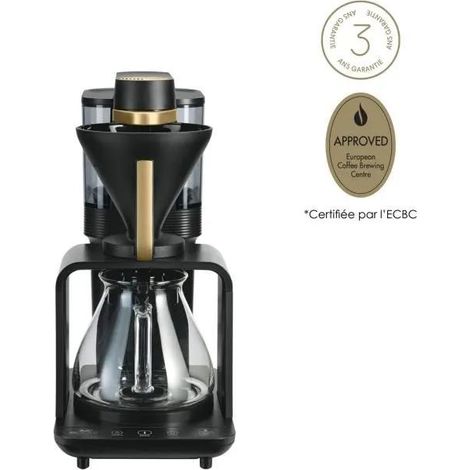 Melitta EPOUR 1024-12 macchina da caffè nera e oro 1 litro (1/3)