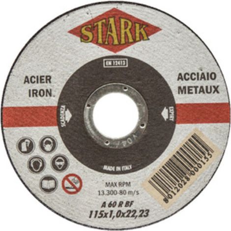 STARK DISCO P/FERRO D 115X1,0 MM- IMA- 50,0 pz