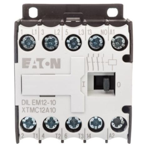 Contactor de potencia 12A 3P 230V CA 1Z 0R DILEM12-10 (230V50HZ, 240V60HZ) 127075