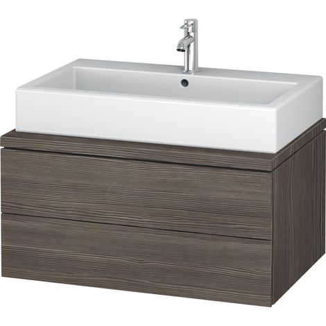 Duravit L-Cube Mueble para consola, ancho 820mm, profundidad 547mm, 2 cajones, color: Pino Terra Decor - LC581705151 (1/5)