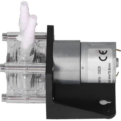 Pompe péristaltique à 3 rouleaux pour dosage de liquides à grand débit (500 mL/min) avec tuyau en silicone G92812V (1/5)