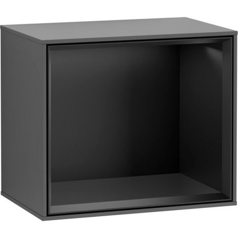V&B Regalmodul Finion 41,8x35,6x27cm, Reg bla m, Anthrac. matt (1/2)