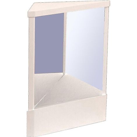 Miroir non réversible de précision, miroir de maquillage True Image, miroir de table sans grossissement, miroir de beauté Real Reflections pour votre visage (1/5)