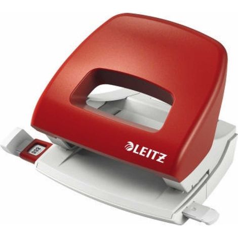 Locher NeXXt 5038 8cm 16 Bl. (80 g/m²) mit Anschlagschiene rot (1/5)