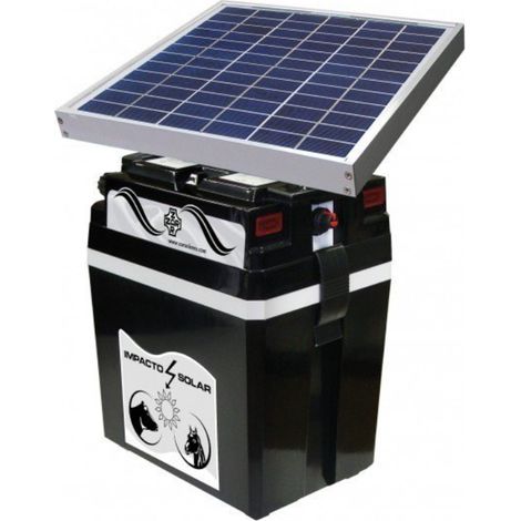 Impatto solare C/piastra 10 W Batteria 12 V 12 AH e caricabatterie