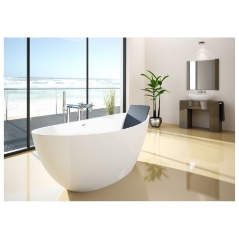 Baignoire NAMUR 1900x900x450mm, autoportante blanche