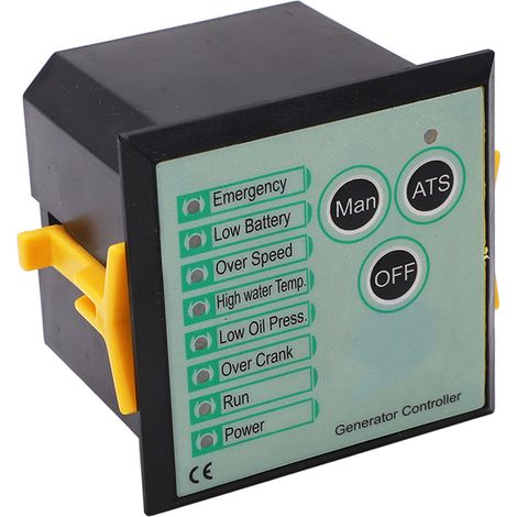 Generatorsteuerung, automatisches Stromaggregat-Bedienfeld, Monitor 8–36 V, 2 A Ausgang für Maschinen (1/5)