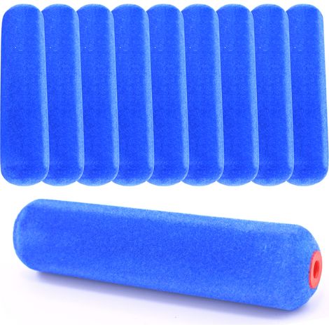 Ricarica per rullo da pittura, mini spugna blu floccata 15CMFI6 (1/5)