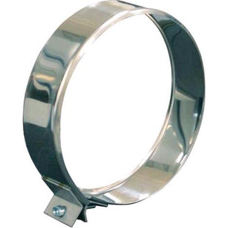 COLLARE PER CANNA FUMARIA in ACCIAIO INOX  250 mm Mod. SPEEDY 01