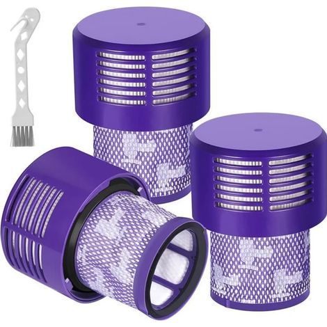 Lot de 3 filtres de rechange compatible pour aspirateur DYSON V10 (1/5)