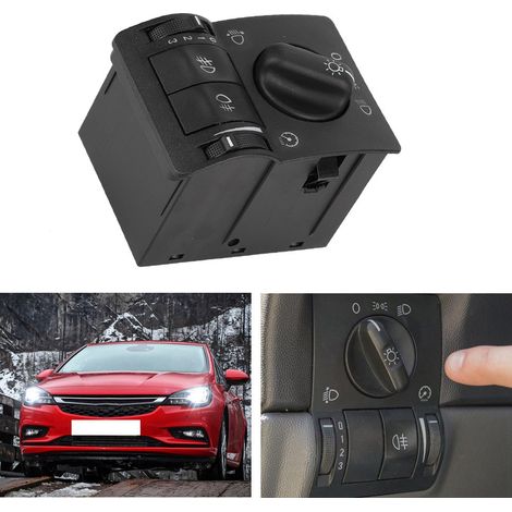 Rechter Nebelscheinwerfer mit Bedienschalter, kompatibel mit Opel Astra G 1999-2008, Teilenummer 6240097, Hauptabblendlicht, automatischer Projektor. (1/5)