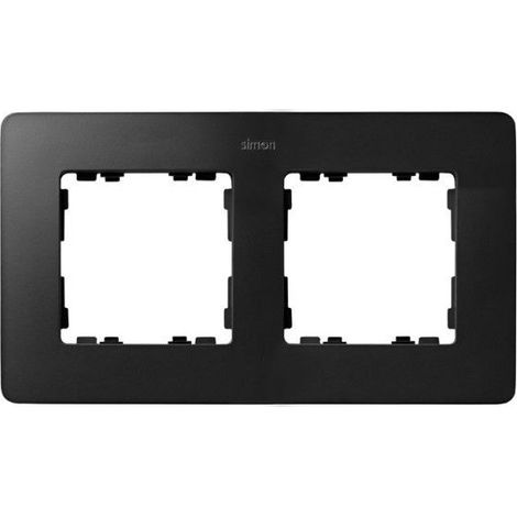 Cornice 2 elementi base bianco grafite SIMON 82 DETTAGLIO 8200620-038