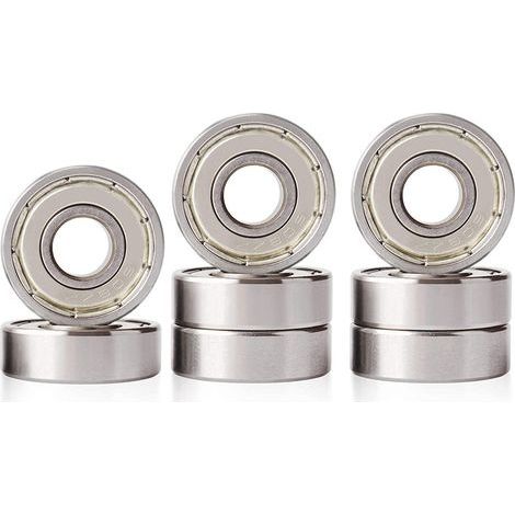608 ZZ Roulements Longboard Roulements à roulettes, les planches à roulettes, les scooters 8 Pièces(8 mm x 22 mm x 7 mm) (1/5)