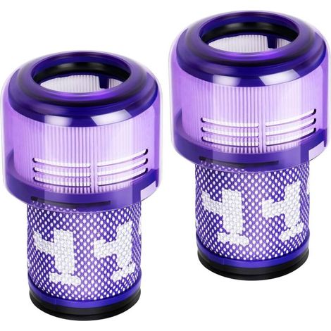 Filtre pour Dyson V12, Lot de 2 HEPA Filtre de remplacement lavable pour Dyson V12 Slim Absolute/Extra, Remplacez la pièce pour 971517-01 (1/5)