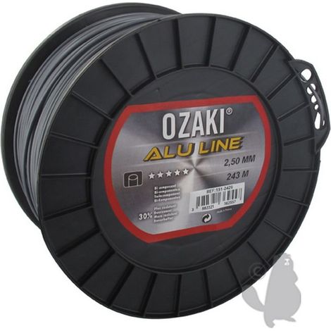 TRIMMERLINIE ALULINE 2,5MM RIF 1512429 KOMPATIBEL OZAKI