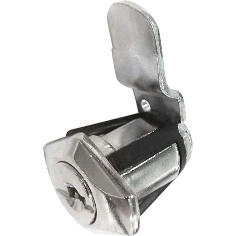 Handlock BTV Druck gebogenes Briefkastenschloss aus Chrom (1/2)