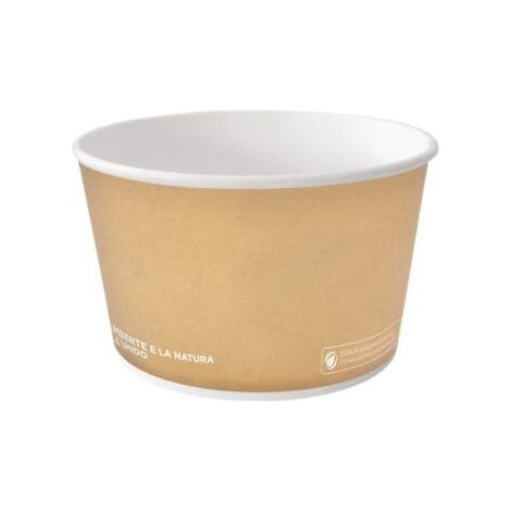 Gobelet jetable en carton 390 ml - 60 pièces - Ecobioshopping (1/3)