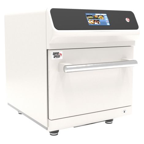 SOFRASPEED-WHITE - Four à cuisson ultra-rapide - Couleur blanche - long. 460 mm - Sofraca (1/2)