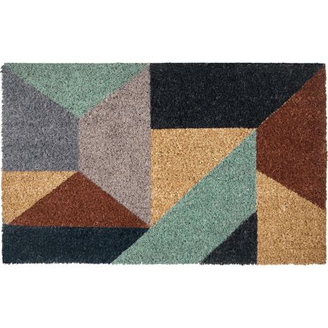 Fußmatte KIPMIK Bunt 45 x 75 cm Kokosfasern