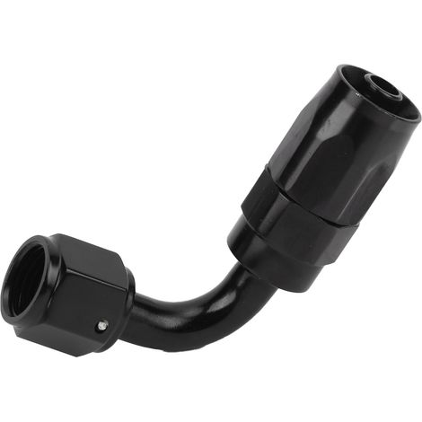 Raccord orientable AN6 à 90° pour durites de carburant, huile, gaz, air, liquide de refroidissement et eau (1/5)