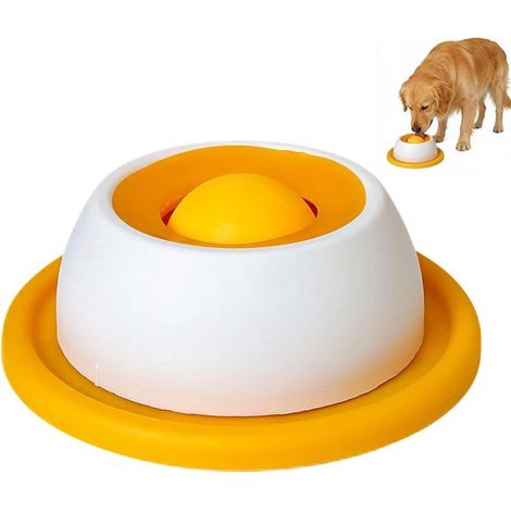 Tapis à lécher et gamelle - Jouet interactif pour chats et chiens - Distributeur de croquettes anti-glouton - Réduit l'anxiété - Base antidérapante (1/5)