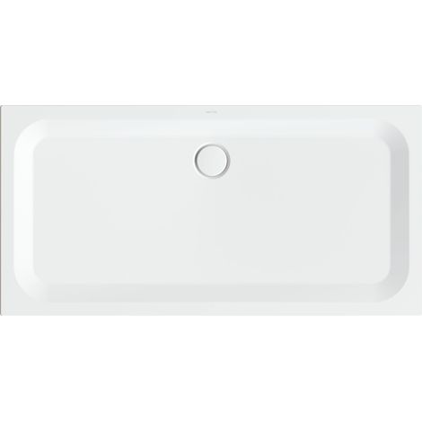 Plato de ducha rectangular BetteUltra con soporte mínimo de