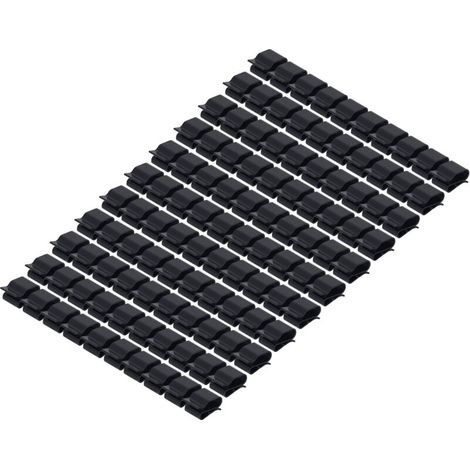 Jeffergarden Clip de câble de panneau solaire 100pcs (1/5)