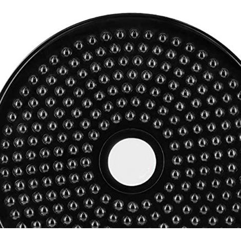 Appareil de fitness à rotation pour affiner la taille, disque de torsion pour la perte de poids à domicile, noir (1/5)